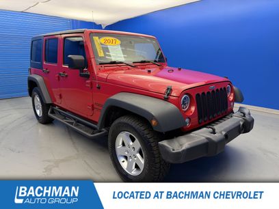 Used 2017 Jeep Wrangler Unlimited Sport w/ Quick Order Package 24S