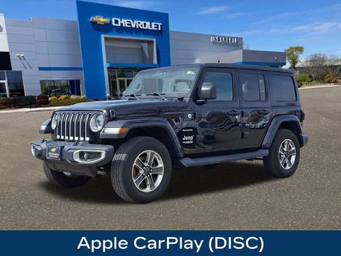 Used 2018 Jeep Wrangler Unlimited Sahara w/ LED Lighting Group image 4