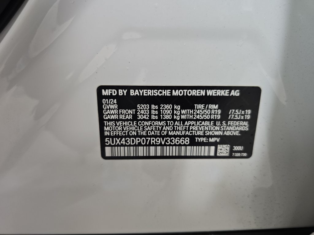 Certified 2024 BMW X3 sDrive30i w/ Convenience Package RWD image 31