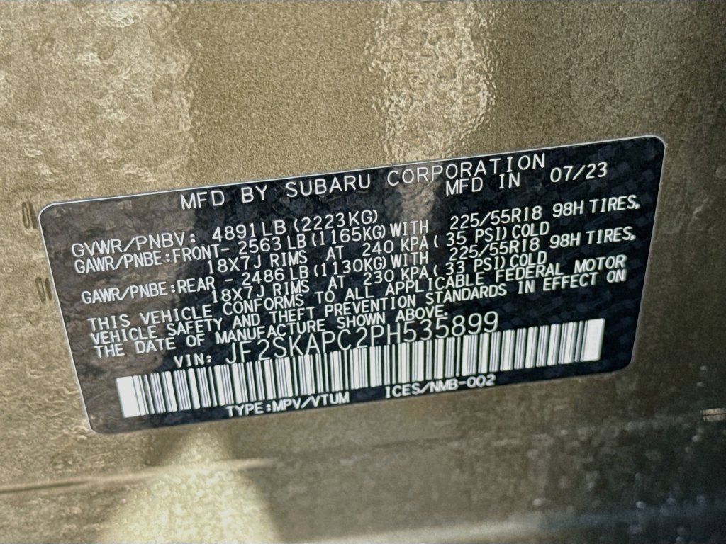Certified 2023 Subaru Forester Limited w/ Popular Package #2 AWD/4WD image 42