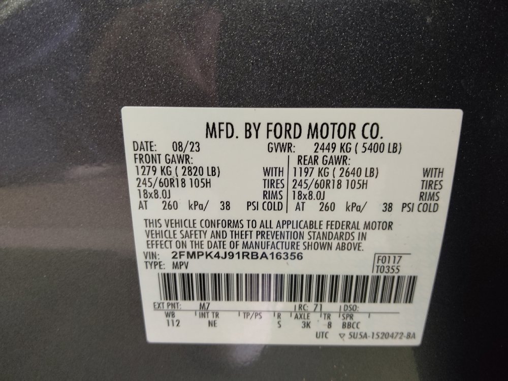 Used 2024 Ford Edge SEL w/ Sport Appearance Package AWD/4WD image 33