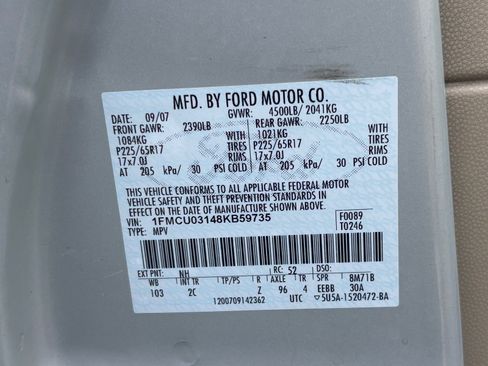 Used 2008 Ford Escape XLT FWD image 10