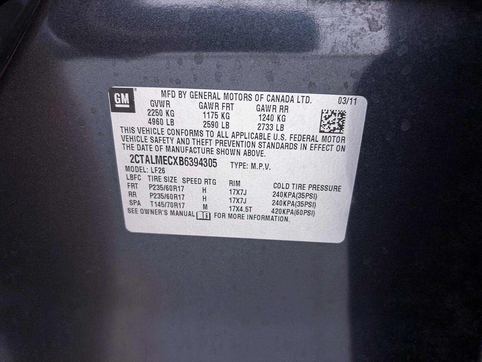 Used 2011 GMC Terrain SLE FWD image 28