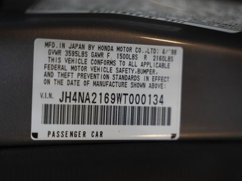 Used 1998 Acura NSX T image 40