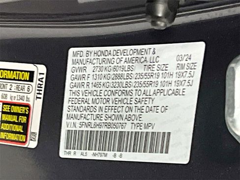 Used 2024 Honda Odyssey Elite image 35