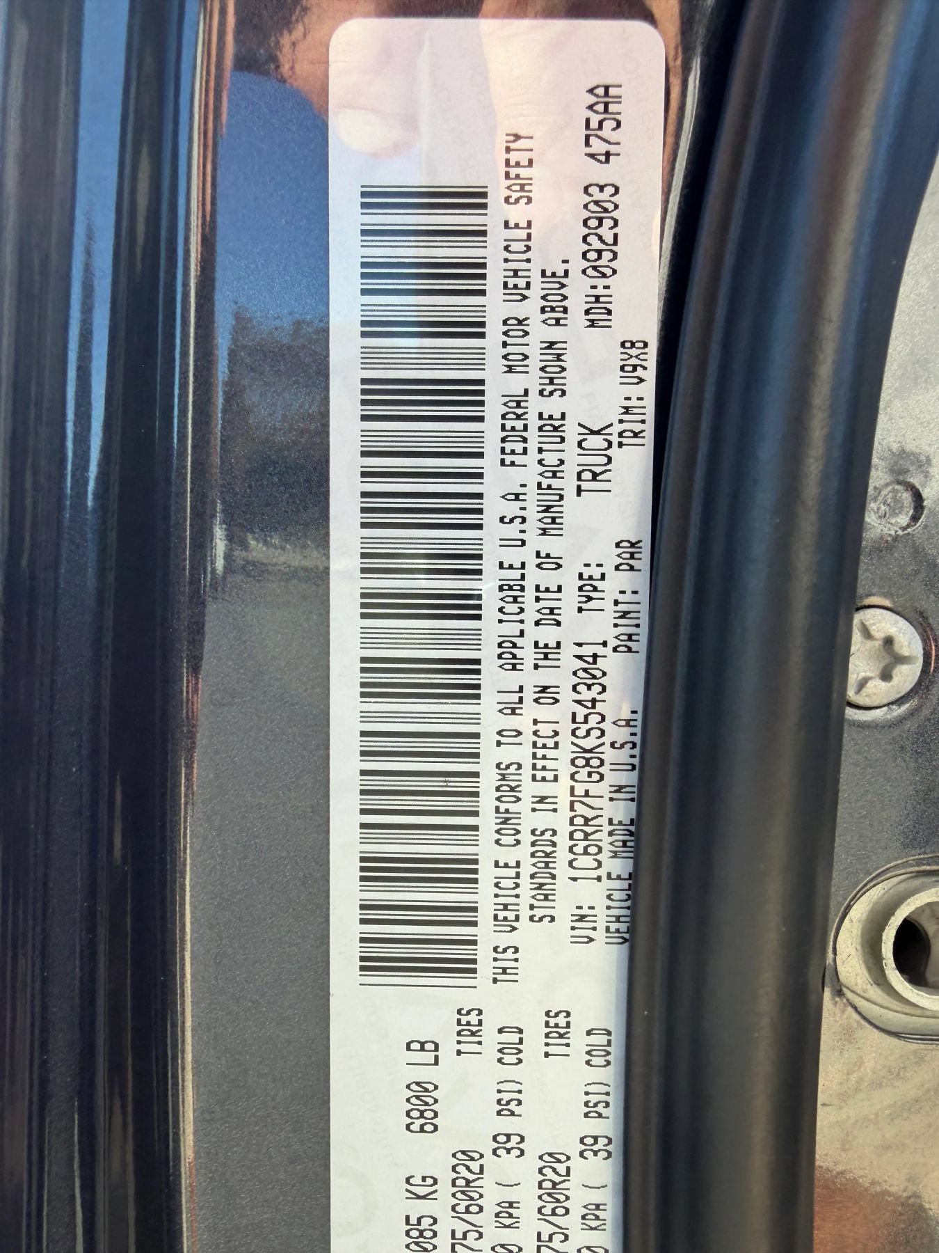 Used 2019 RAM 1500 Classic Tradesman AWD/4WD image 21