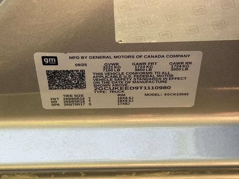 Certified 2026 Chevrolet Silverado 1500 RST AWD/4WD image 25