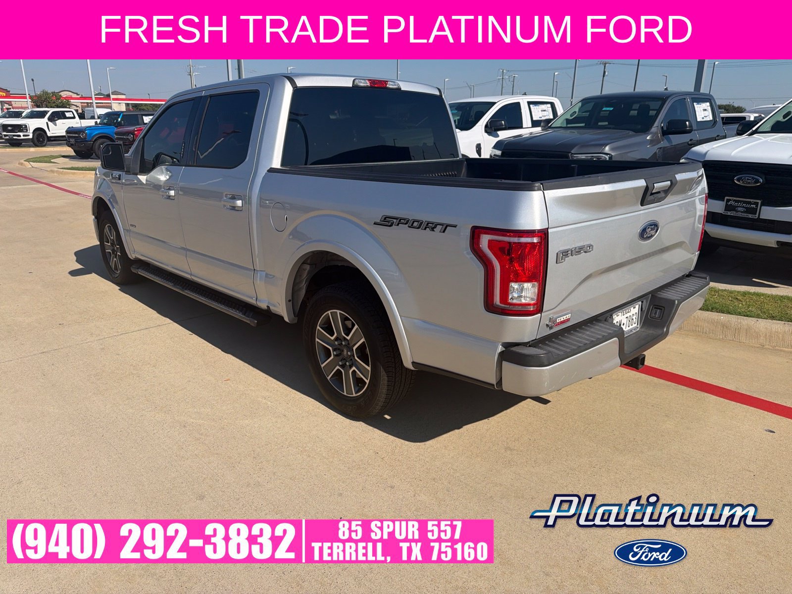 Used 2015 Ford F150 XLT w/ Equipment Group 301A Mid RWD image 8