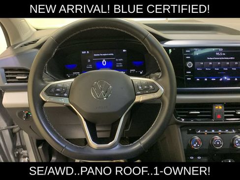 Used 2022 Volkswagen Taos SE w/ Panoramic Sunroof Package FWD image 33