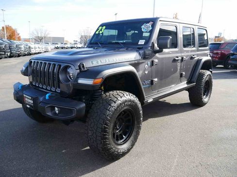 Used 2023 Jeep Wrangler Unlimited Rubicon 4xe w/ Cold Weather Group image 4