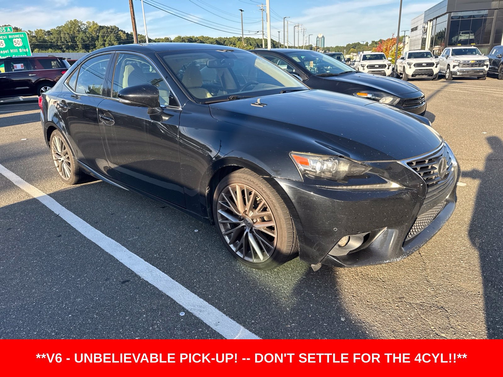 Used 2015 Lexus IS 250 w/ Navigation System Package RWD image 2