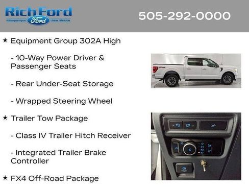 Certified 2023 Ford F150 XLT w/ Equipment Group 302A High AWD/4WD image 25