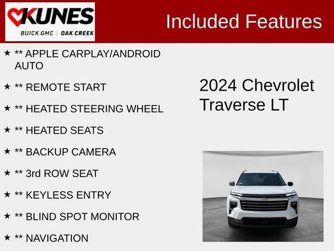 Used 2024 Chevrolet Traverse LT AWD/4WD image 2