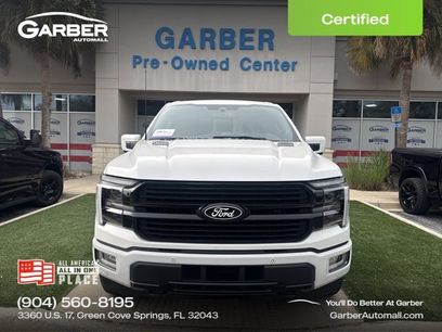 Certified 2025 Ford F150 Platinum w/ Equipment Group 702A High