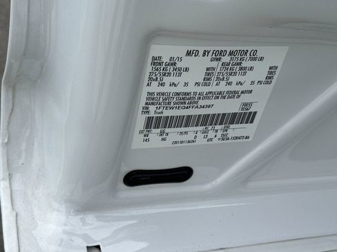 Used 2015 Ford F150 Lariat w/ Equipment Group 502A Luxury image 30