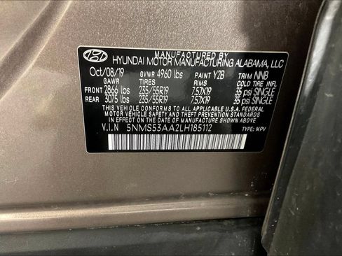 Used 2020 Hyundai Santa Fe Limited FWD image 17