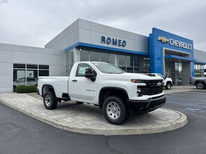 New 2025 Chevrolet Silverado 3500 W/T w/ Snow Plow Prep/Camper Package