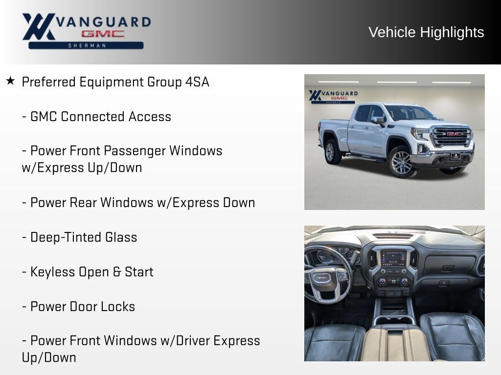Used 2019 GMC Sierra 1500 SLT w/ SLT Premium Package RWD image 5