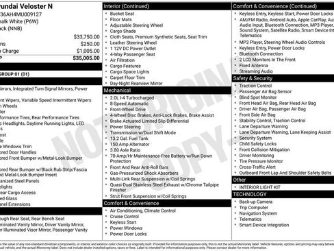 Used 2021 Hyundai Veloster N image 3