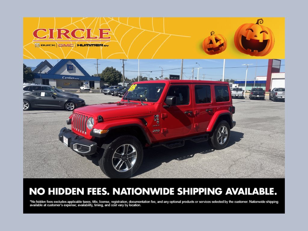 Used 2018 Jeep Wrangler Unlimited Sahara AWD/4WD 360° Tour
