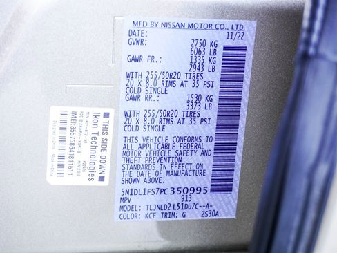 Used 2023 INFINITI QX60 Luxe w/ Cargo Package image 43