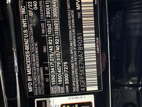 Certified 2022 Mercedes-Benz GLS 450 4MATIC image 48