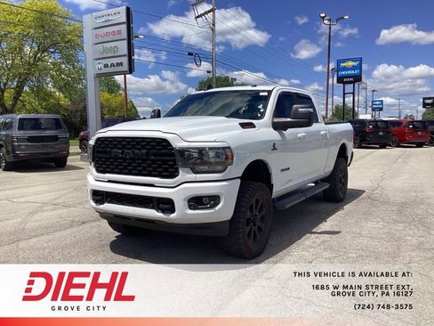 Used 2023 RAM 2500 Big Horn w/ Night Edition AWD/4WD image 3