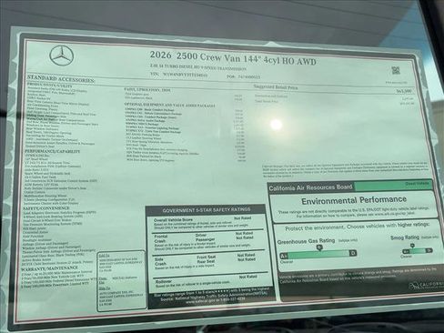 New 2026 Mercedes-Benz Sprinter 2500 image 18