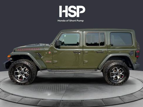 Used 2022 Jeep Wrangler Unlimited Rubicon w/ Steel Bumper Group AWD/4WD image 2