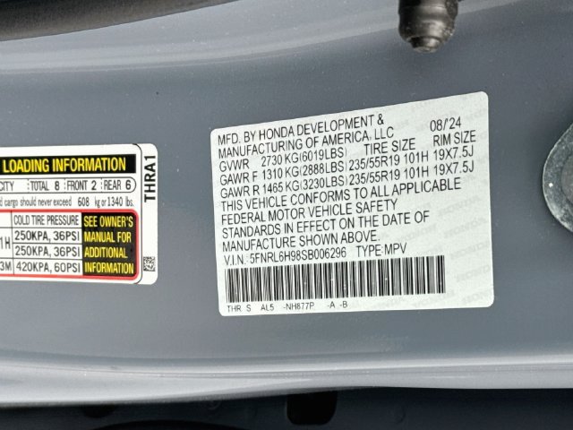 Certified 2025 Honda Odyssey Elite image 31