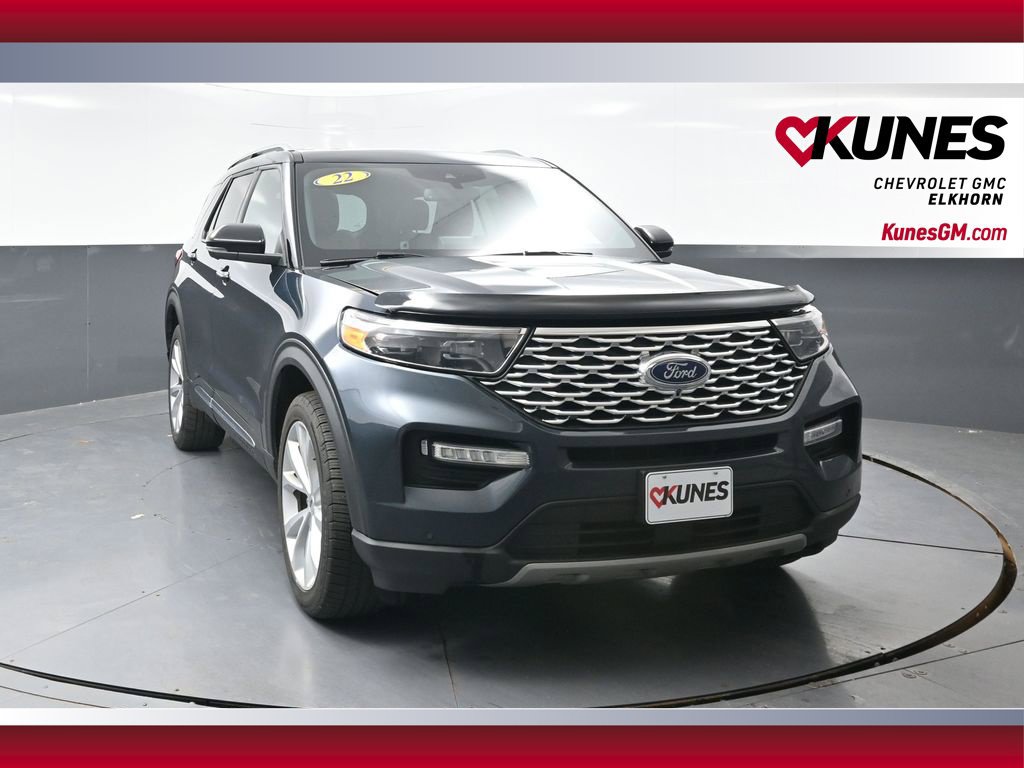 Used 2022 Ford Explorer Platinum w/ Equipment Group 601A AWD/4WD image 1