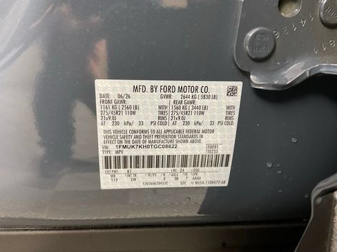 New 2026 Ford Explorer ST-Line w/ ST-Line Street Pack RWD image 27