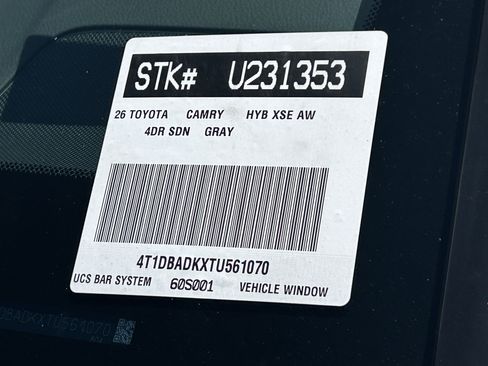 Certified 2026 Toyota Camry XSE AWD/4WD image 31