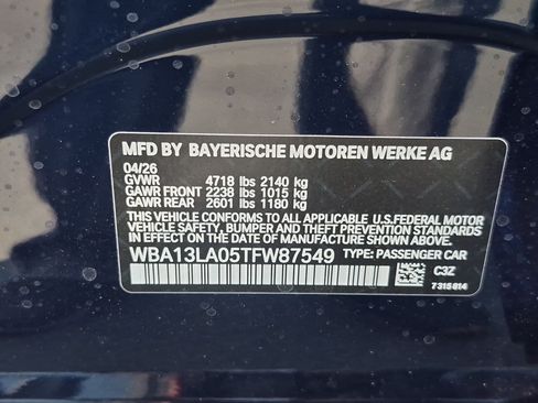 New 2026 BMW 330i Sedan w/ M Sport Package RWD image 36