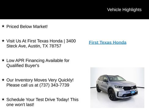 Used 2021 Kia Sorento SX FWD image 9