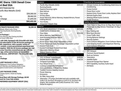 Certified 2021 GMC Sierra 1500 Denali w/ Denali Ultimate Package AWD/4WD image 5