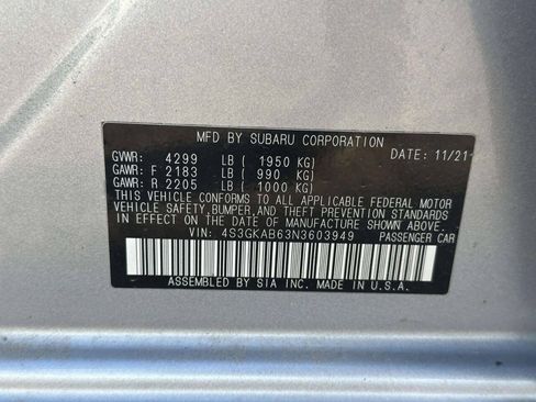 Used 2022 Subaru Impreza 2.0i w/ Popular Package #1 AWD/4WD image 23