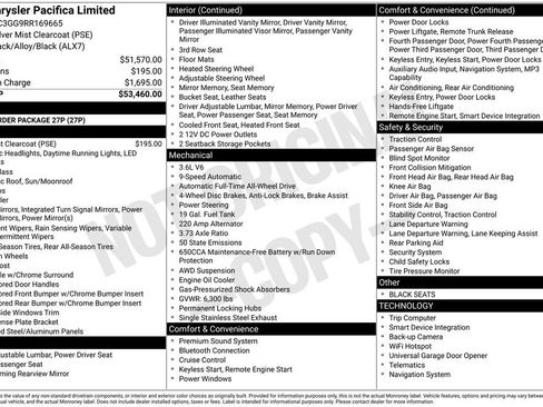 Used 2024 Chrysler Pacifica Limited image 4