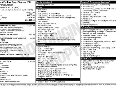 New 2025 Buick Enclave Sport Touring w/ Super Cruise Package AWD/4WD image 36