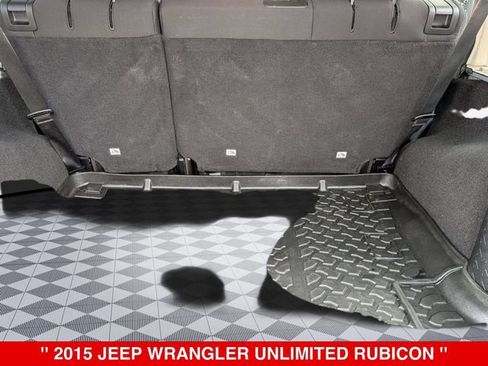 Used 2015 Jeep Wrangler Unlimited Rubicon w/ Connectivity Group AWD/4WD image 26