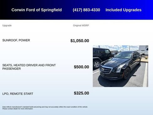 Used 2018 Cadillac ATS 2.0T AWD Sedan image 5