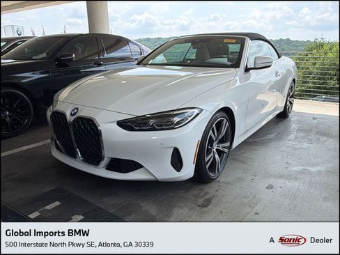 Used 2021 BMW 430i Convertible w/ Parking Assistance Package RWD image 1