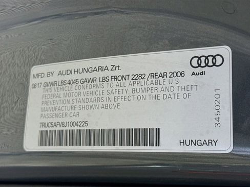 Used 2018 Audi TT 2.0T w/ Technology Package image 29