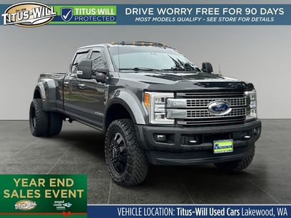 Used 2019 Ford F450 Platinum w/ Platinum Ultimate Package