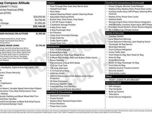 New 2026 Jeep Compass Latitude AWD/4WD image 16
