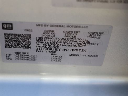 Used 2022 GMC Sierra 3500 SLT w/ SLT Premium Package image 37