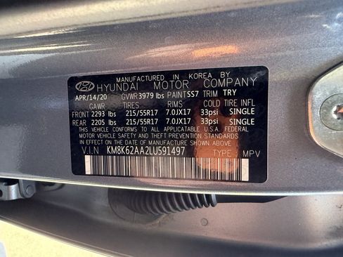 Used 2020 Hyundai Kona SEL Plus w/ Cargo Package FWD image 44