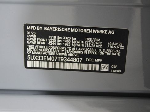 New 2026 BMW X7 M60i image 19