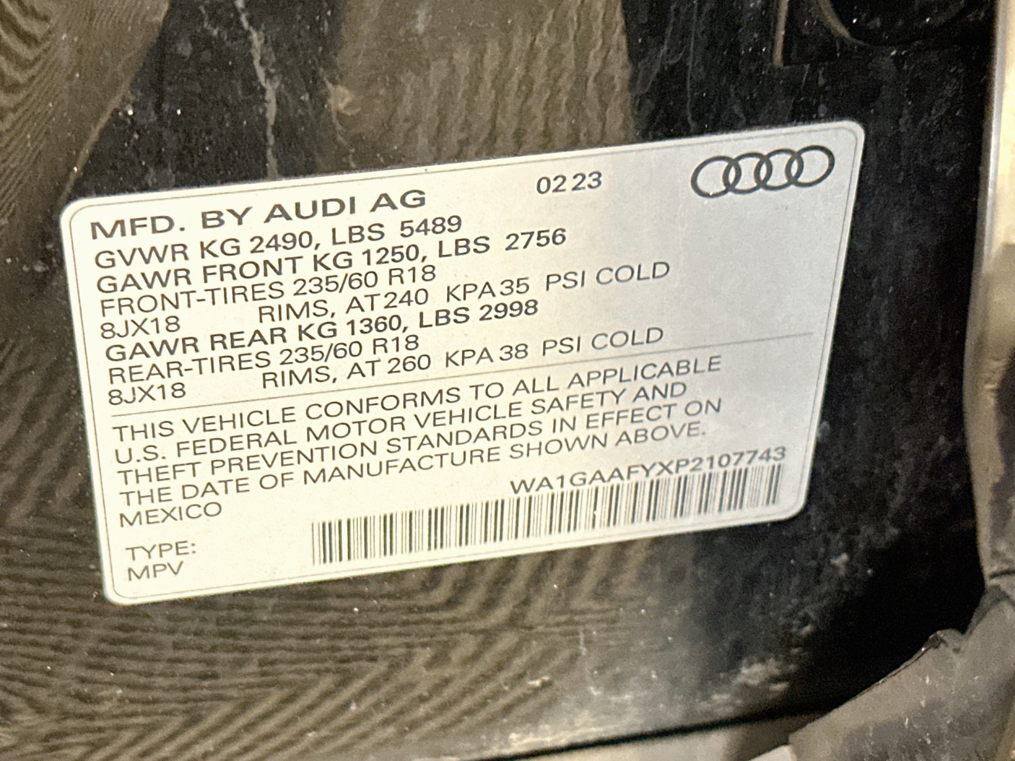 Used 2023 Audi Q5 2.0T Premium w/ Convenience Package AWD/4WD image 12