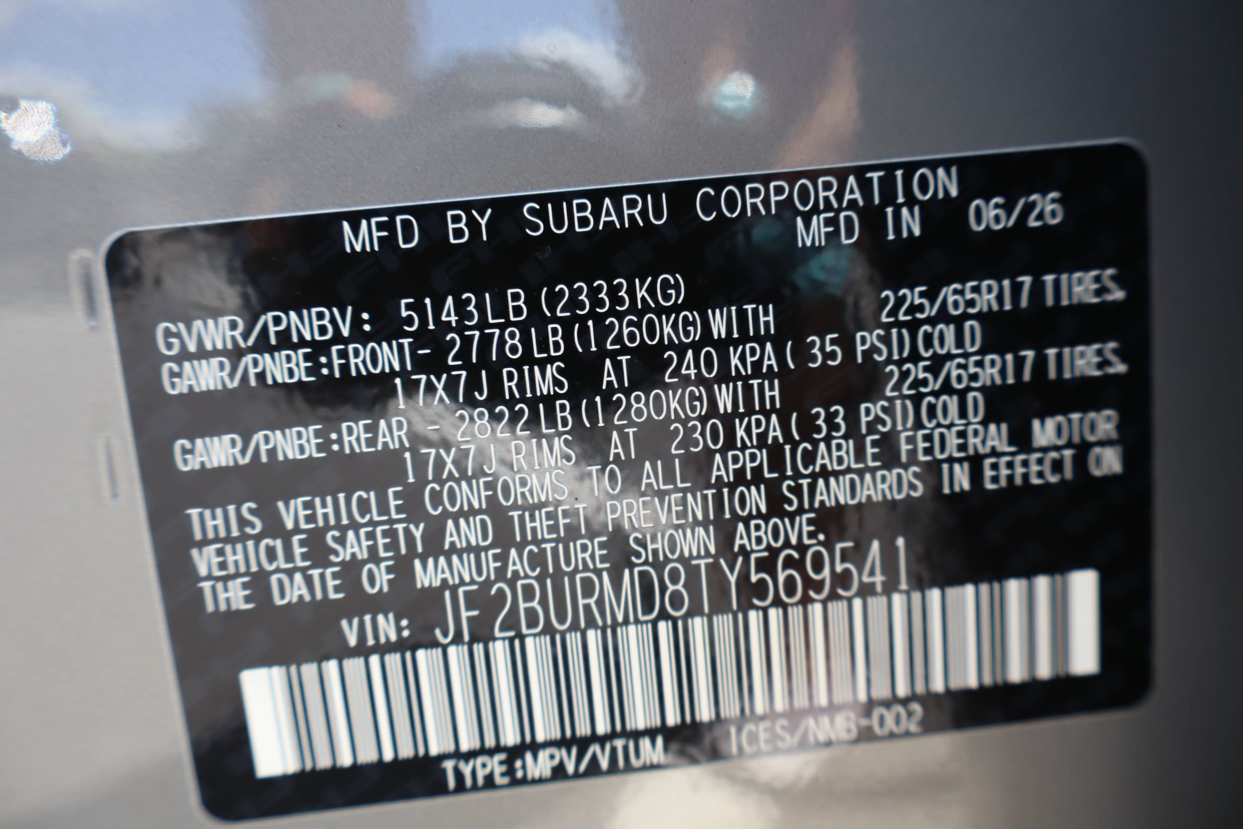 New 2026 Subaru Outback Wilderness w/ Wilderness Package AWD/4WD image 23